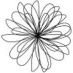  SCRIBBLY FLOWER 26556