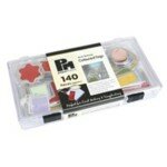 Silver Rimmed Coloured Tags