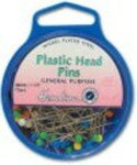 Plastic Head Pins Hemline