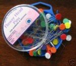 Flower Head Pins Hemline