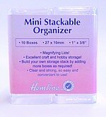 Hemline Mini Stackable Organizer.