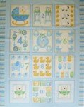 Baby Cot Panel Blue