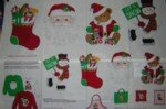 Let It Snow Ho Ho Ho Christmas Appliques