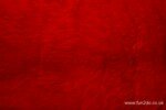 Red Fur Fabric.
