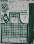 Daisy Kingdom Kitchen Toile Apron