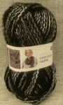 Can Can Glitz  Wool 150g - Black, Silver 03.