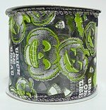 Trick or Treat Ribbon - Green.
