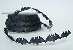 Spooky 3D Bat Ribbon.