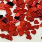 Mini Heart Shaped Confetti