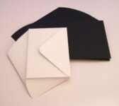 50 C6 Black Cards and Envelopes