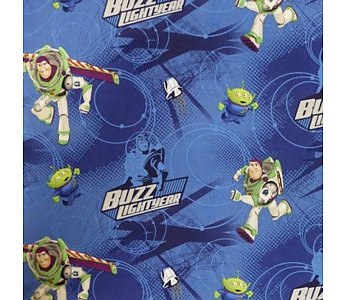Buzz Lightyear Fabric - Click to Enlarge