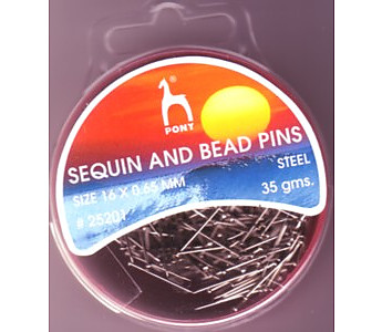 Sequin & Bead Pins - Click to Enlarge