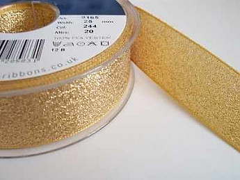 Gold Lame ribbon - Click to Enlarge