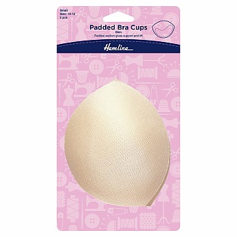 Padded Bra Cups Small Skin Tone - Click to Enlarge