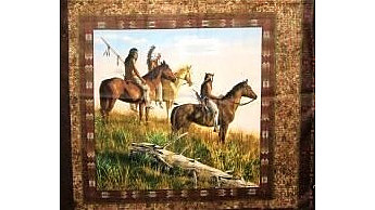Native American Cushion Panel - Click to Enlarge