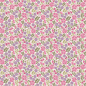 Flo's Little Flower - Floral on Pink
