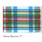 Dress Stewart 1 Polyester Tartan (7622)