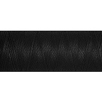 Natural Cotton Thread: 100m: 5201 (Black)