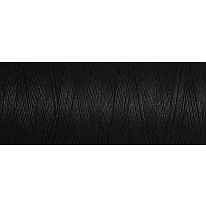 Natural Cotton Thread: 250m: 5201 (Black)