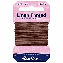 Linen Thread - Brown